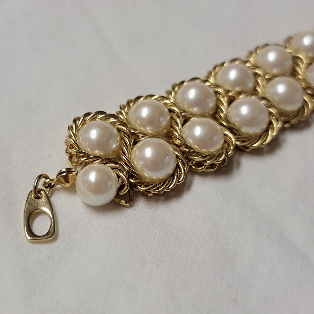 Vintage faux pearl